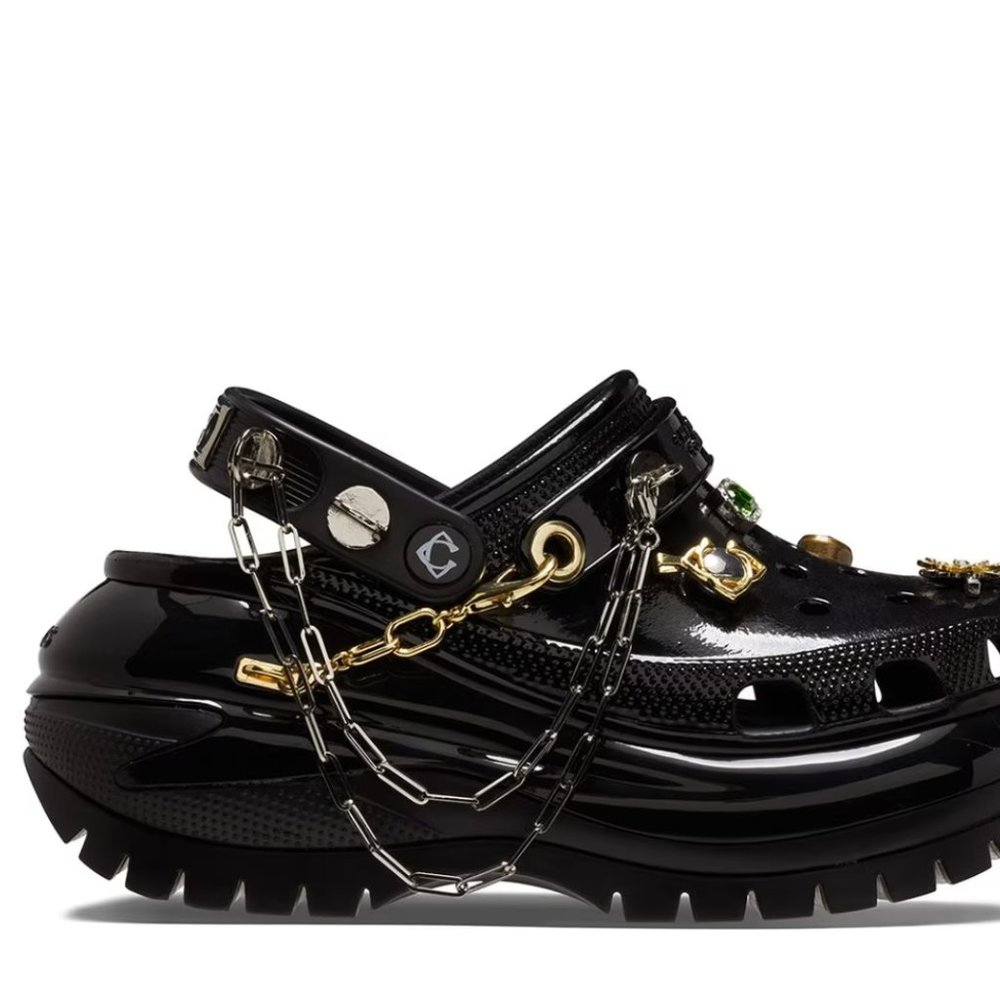 Crocs X Christian Cowan Mega Crush Unisex Clogs Limited Collaboration US W7 M5